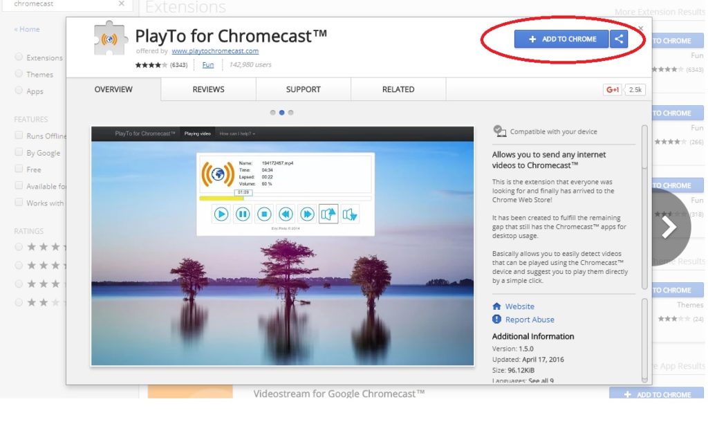 google chromecast download mac